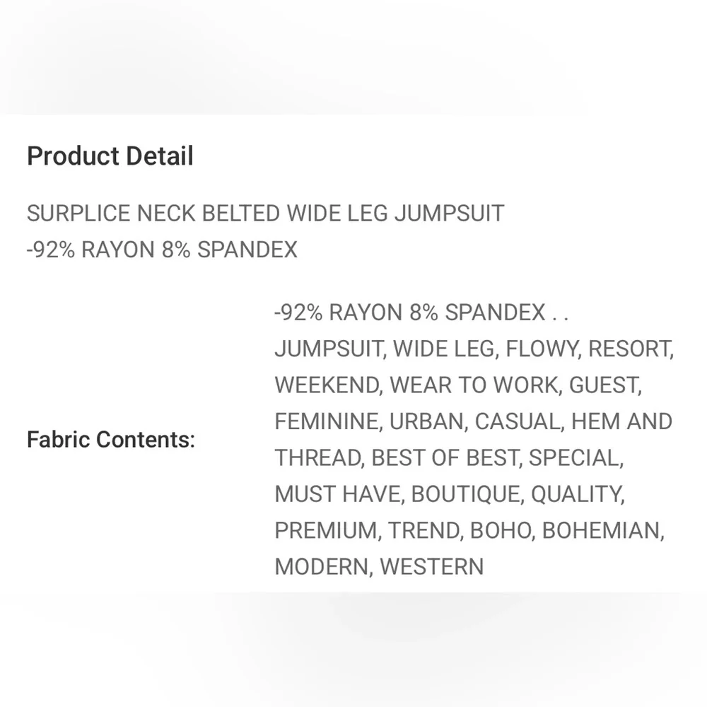 Hem & Thread Olive Green Jumpsuit - Picture 8 of 9